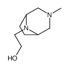 3,8-Diazabicyclo[3.2.1]octane-8-ethanol,3-methyl-(7CI) Structure