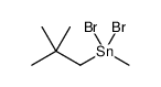 Stannane, dibromo(2,2-dimethylpropyl)methyl Structure