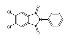 5,6-dichloro-2-phenylisoindole-1,3-dione Structure