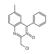 2-(氯甲基)-6-甲基-4-苯基-喹唑啉3-氧化物图片