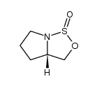 2-(R,S)-5-(S)-[3.3.0]-1-aza-2-thia-3-oxabicyclooctane-2-oxide Structure