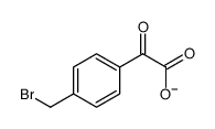 4-(bromomethyl)benzoylformate结构式