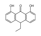 10-ethyldithranol structure