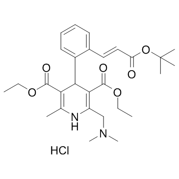 Teludipine hydrochloride Structure