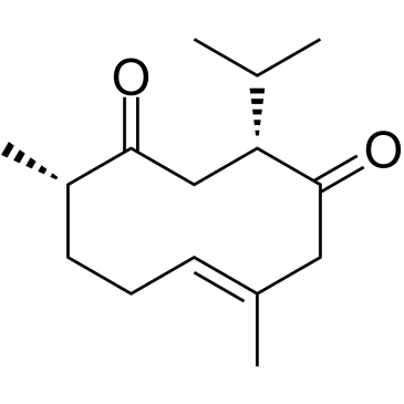 新莪术二酮结构式