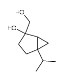 thujane-4,10-diol结构式