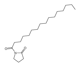 1-hexadecanoylpyrrolidin-2-one Structure