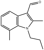 2,7-dimethyl-1-propyl-1H-indole-3-carbaldehyde图片