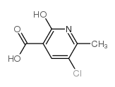 5-Chloro-6-Methyl-2-Oxo-1,2-Dihydro-3-Pyridinecarboxylic Acid structure