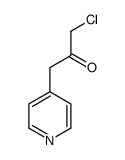 1-Chloro-3-(4-pyridinyl)acetone Structure