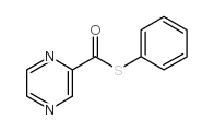 S-苯基吡嗪-2-碳硫酸酯结构式