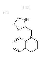 1-(2-Pyrrolidinylmethyl)-1,2,3,4-tetrahydroquinoline dihydrochloride Structure