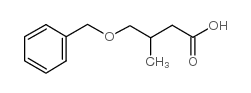 4-苄氧基-3-甲基丁酸结构式