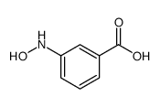 3-(hydroxyamino)benzoic acid结构式