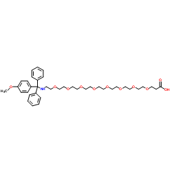 Methoxytrityl-N-PEG8-acid picture