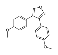 3,4-bis(4-methoxyphenyl)-1,2-oxazole Structure