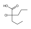 2-chloro-2-propylpentanoic acid Structure