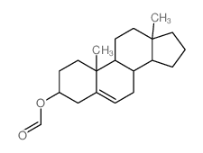 Androst-5-en-3-ol,formate, (3b)- (9CI) Structure