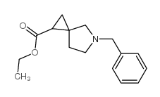 ethyl 5-benzyl-5-azaspiro[2.4]heptane-1-carboxylate Structure