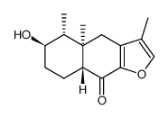 (4aR)-4a,5,6,7,8,8aα-Hexahydro-6α-hydroxy-3,4aβ,5β-trimethylnaphtho[2,3-b]furan-9(4H)-one picture