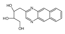 4-BENZO[G]QUINOXALIN-2-YL-1,2R,3S-BUTANETRIOL结构式