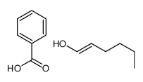 benzoic acid,hex-1-en-1-ol Structure