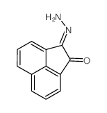 (2Z)-2-hydrazinylideneacenaphthen-1-one structure