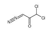 2-Propanone,1,1-dichloro-3-diazo-结构式