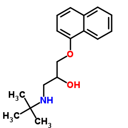 1-[(2-Methyl-2-propanyl)amino]-3-(1-naphthyloxy)-2-propanol图片