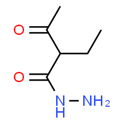 Butanoic acid, 2-ethyl-3-oxo-, hydrazide (9CI) Structure