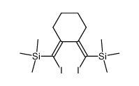 (1Z,3Z)-1,4-bis(trimethylsilyl)-2,3-tetramethylene-1,4-diiodobuta-1,3-diene Structure