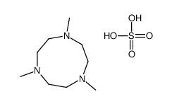 sulfuric acid,1,4,7-trimethyl-1,4,7-triazonane结构式