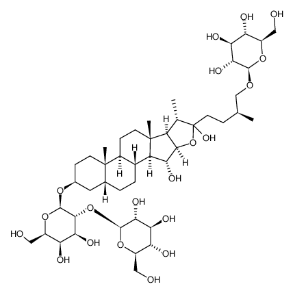 timosaponin E1结构式