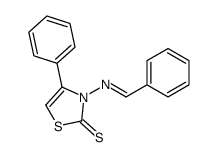 3-Benzylideneamino-4-phenylthiazoline-2-thione picture