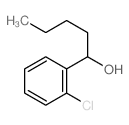 1-(2-氯苯基)-1-戊醇结构式