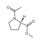 N-Ac-Pro-OMe Structure