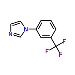 1-(3-Trifluoromethylphenyl)imidazole Structure