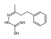 [(E)-4-phenylbutan-2-ylideneamino]thiourea Structure