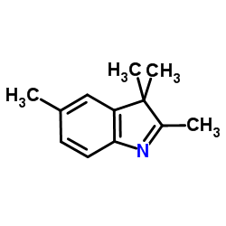 2,3,3,5-Tetramethyl indolenine Structure