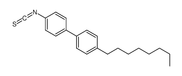 1-isothiocyanato-4-(4-octylphenyl)benzene结构式