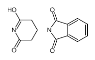 2-(2,6-dioxopiperidin-4-yl)isoindole-1,3-dione结构式