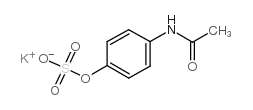 paracetamol sulfate potassium salt Structure