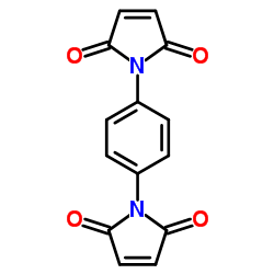 N,N'-1,4-亚苯基二马来酰亚胺结构式