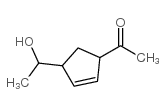 Ethanone, 1-[4-(1-hydroxyethyl)-2-cyclopenten-1-yl]- (9CI)结构式