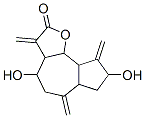 Dodecahydro-4,8-dihydroxy-3,6,9-tris(methylene)azuleno[4,5-b]furan-2-one picture