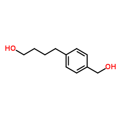 4-[4-(Hydroxymethyl)phenyl]-1-butanol结构式