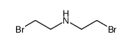 2-Bromo-N-(2-bromoethyl)ethanamine Structure