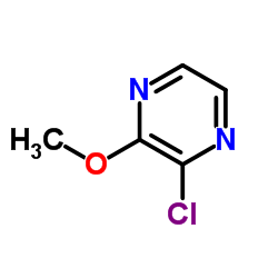 2-Chloro-3-methoxypyrazine Structure