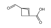 1-formylbicyclo[1.1.1]pentane-3-carboxylic acid Structure