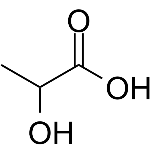 Lactic acid Structure